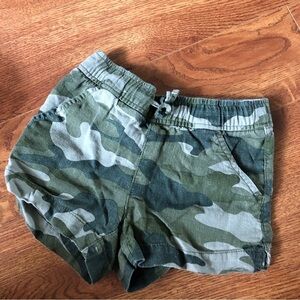 Old Navy linen blend camo print shorts in size XS (5)